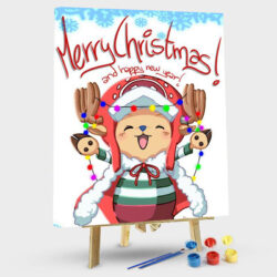 One Piece - Tony Tony Chopper - Reindeer Christmas, Merry Xmas