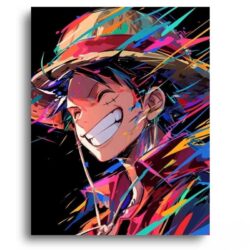 One Piece: Luffy Rainbow Colors