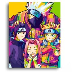 Naruto Team 7 PopArt