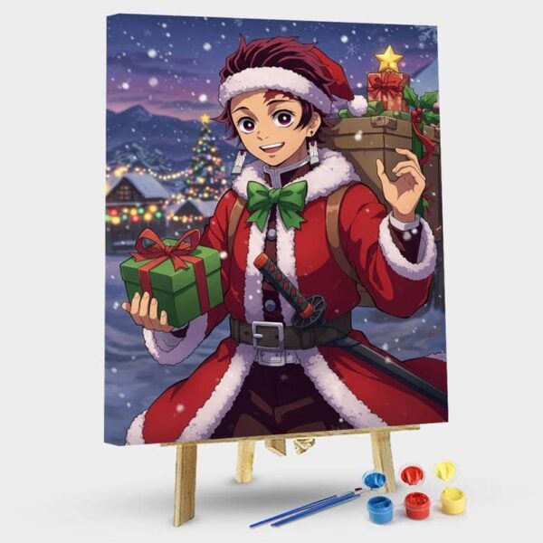 rwdpbn-christmas-011.jpg Demon Slayer - Zenitsu - Santa Claus, Gift Bag