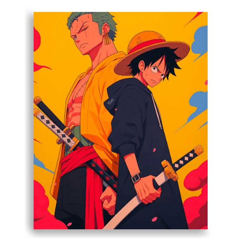 58-03777.jpg One Piece: Zoro Luffy Back