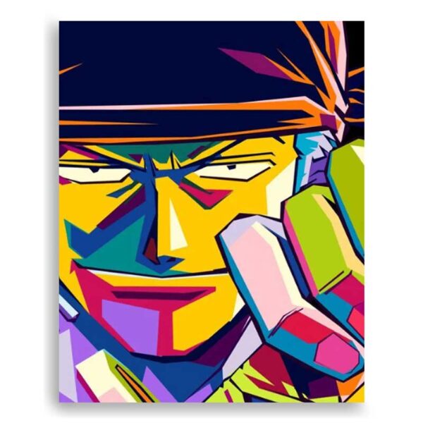 58-03788.jpg One Piece: Zoro Colorful Pop Art